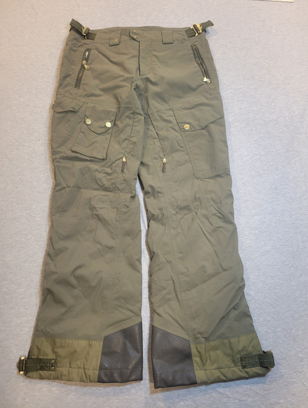 RLX Ralph Lauren Women’s Insulated Green Ski Snow Pants M 31W 31L Cargo